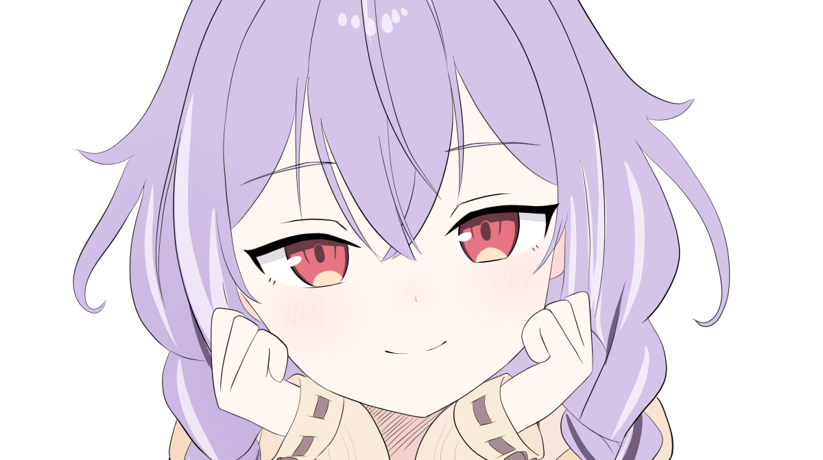 頬杖をつくキキ様